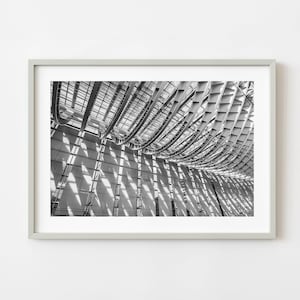 Curving Steel Ribs And Sunlit Shadows Tokyo International Forum | Limited Edition of 10