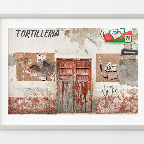 Mexican Tortilleria Entrance | Photo Art Print
