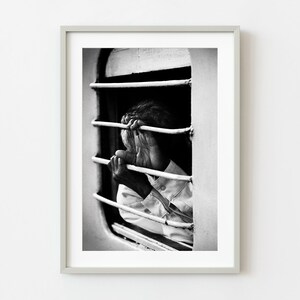 Hands In Bars Train Mysore India | Wall Art