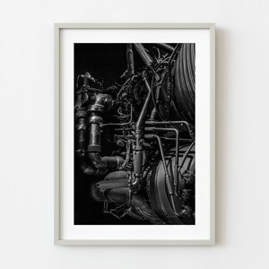 Detail van de F-1 raketmotor van Apollo Saturn V | Beperkte oplage van 10
