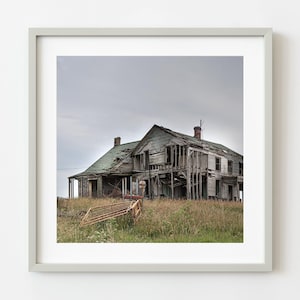 Abandoned Large Farmhouse in Rural Indiana | Wall Art