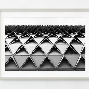 SAHMRI diagrid facade interior abstract detail closeup | Wall Art
