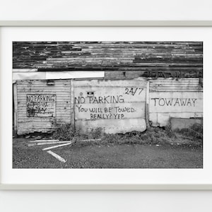 No Parking Portland Fish Market | Wall Art