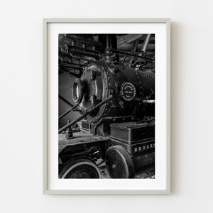 Brooks Steam Locomotive Engine Detail Dawson City | Limited Edition of 10