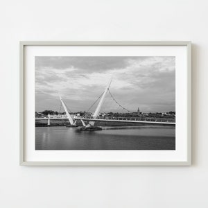 Peace bridge Derry Northern Ireland | Photo Art Print fine art photographic print