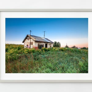 Small single room home abandoned and overgrow | Wall Art