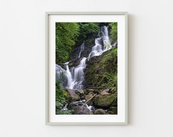 Cascading Torc Waterfall Ireland | Photo Art Print