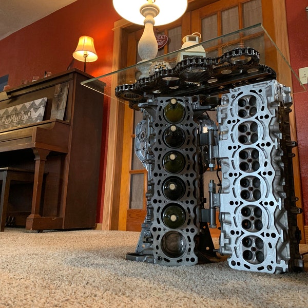 Engine Block Table Etsy