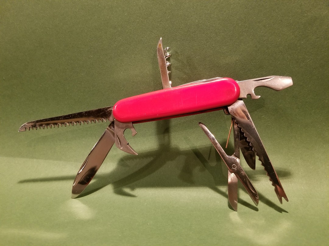 Vintage 1980's Interpur Japan Multitool Pocket Knife Etsy