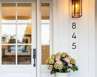 Classic Modern House Numbers - 5 inch, 8 inch or 12 inch | Address Numbers and Letters, Classic Farmhouse Numbers, Mailbox Numbers, Outdoor