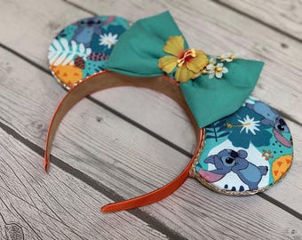 Ohana Vibes Ohren - Stitch inspiriertes Disney Stirnband