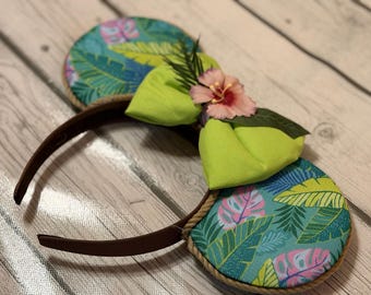 Island Entdeckerohren - Moana inspiriertes Disney Stirnband