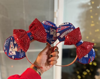 Bills Mafia Mommy & Me Minnie Ears – Spieltag trifft Disney!