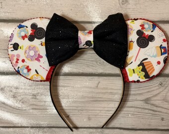 Snack GOals Ohren - Disney Leckereien inspiriert Stirnband