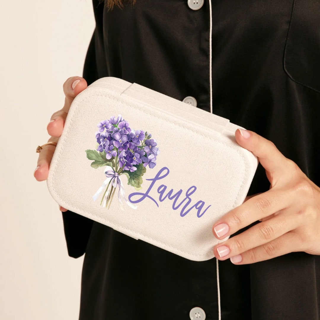 Flower Bouquet Jewelry Box, Mother's Ay Gifts, Gift for Her