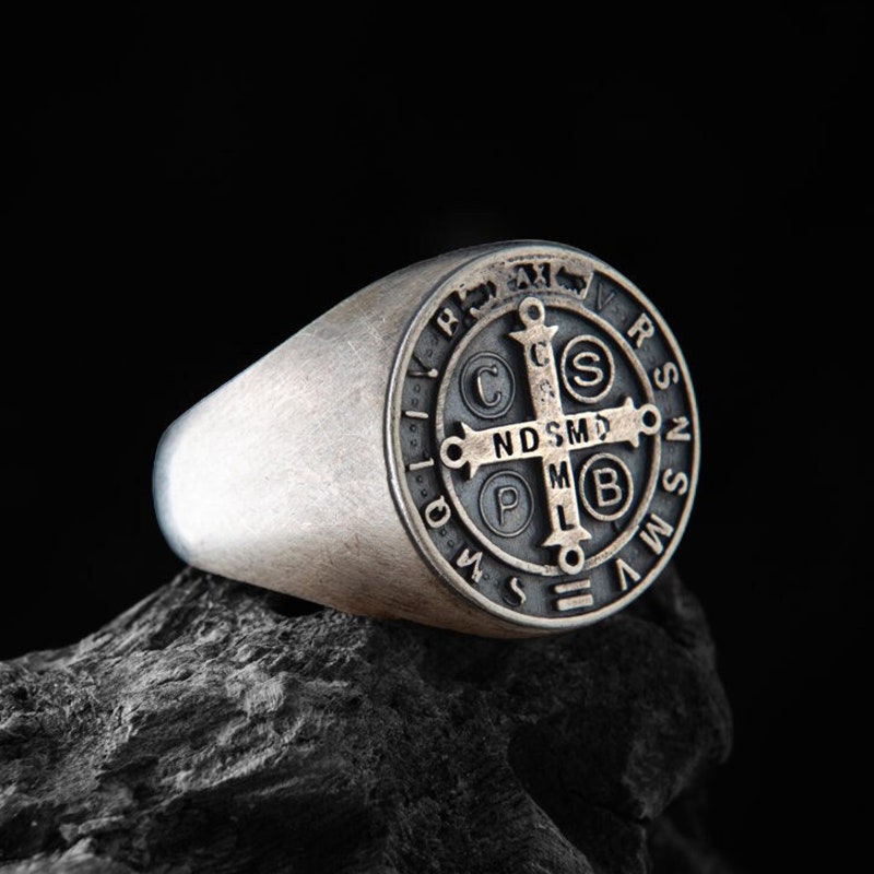 Saint Benedict Ring - Etsy