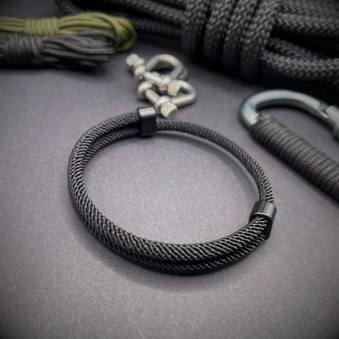 Adjustable Minimalist Style Unisex Rope Bracelet for Men and for Women ...