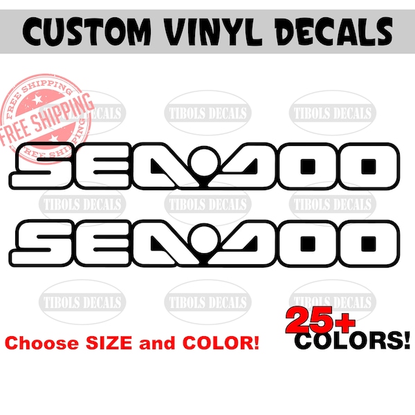 Custom Seadoo Decal - Etsy