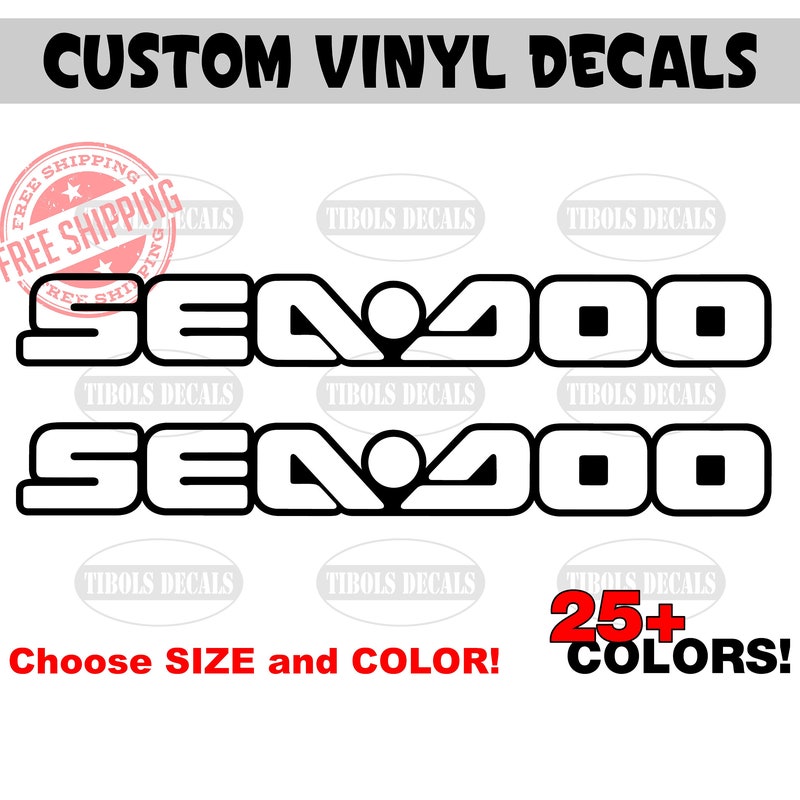 Custom Seadoo Decal - Etsy
