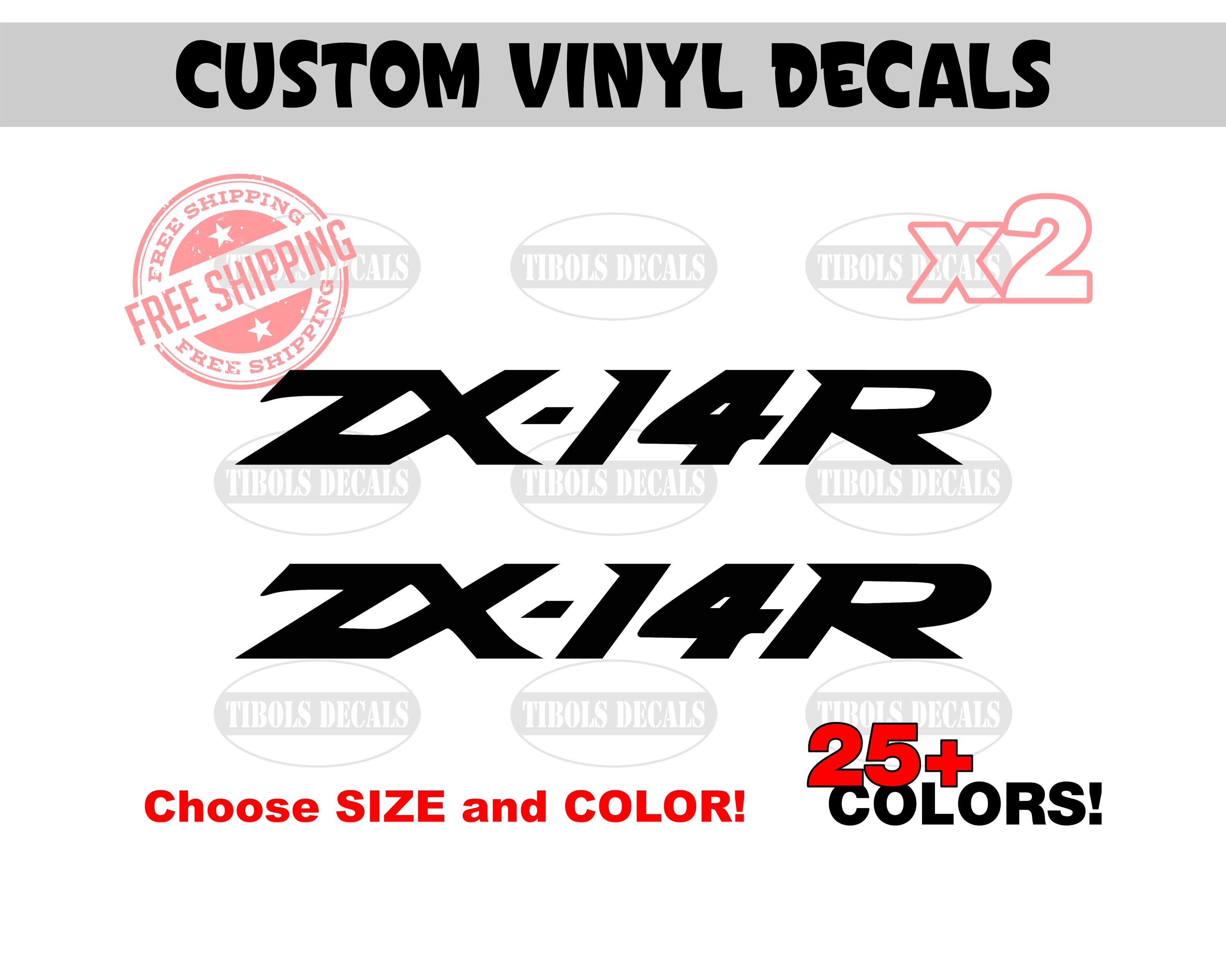 Kawasaki Zx14 Decals - Etsy Kawasaki Zx14 Decals - Etsy