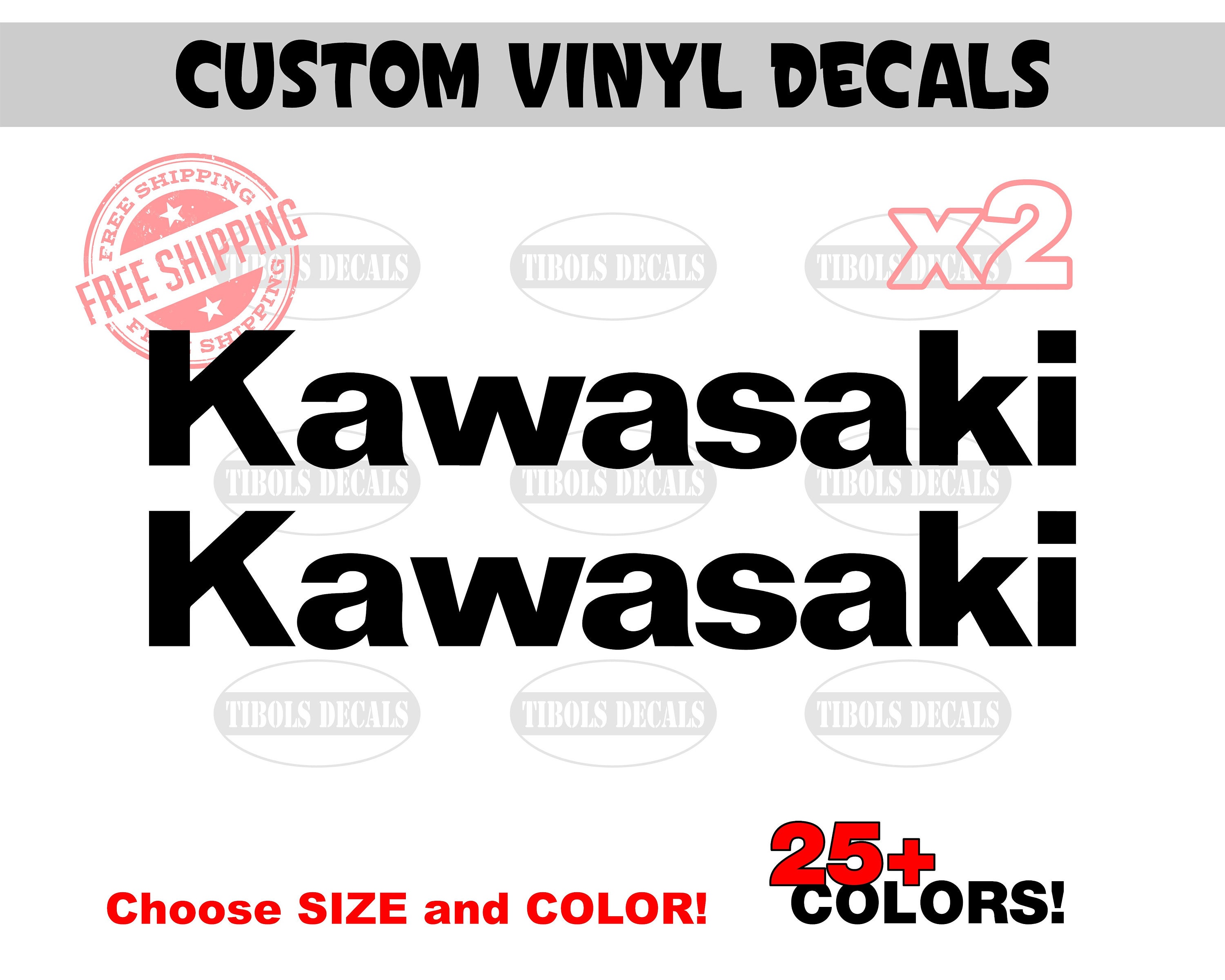 Kawasaki Zx6r Logo - Etsy