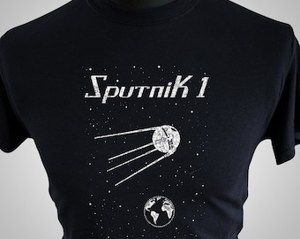 Sputnik 1 T Shirt (Black)