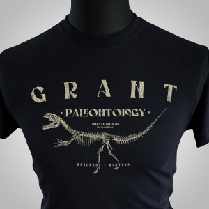 Grant Paleontology T Shirt (Black)