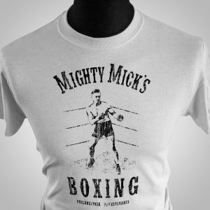Mighty Micks Boxing T Shirt (White)
