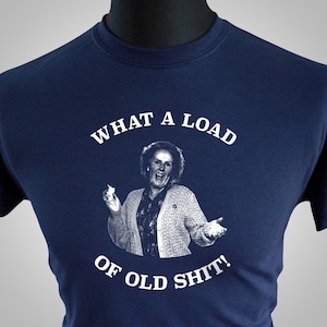 Maglietta "Che mucchio di roba vecchia!" (blu)