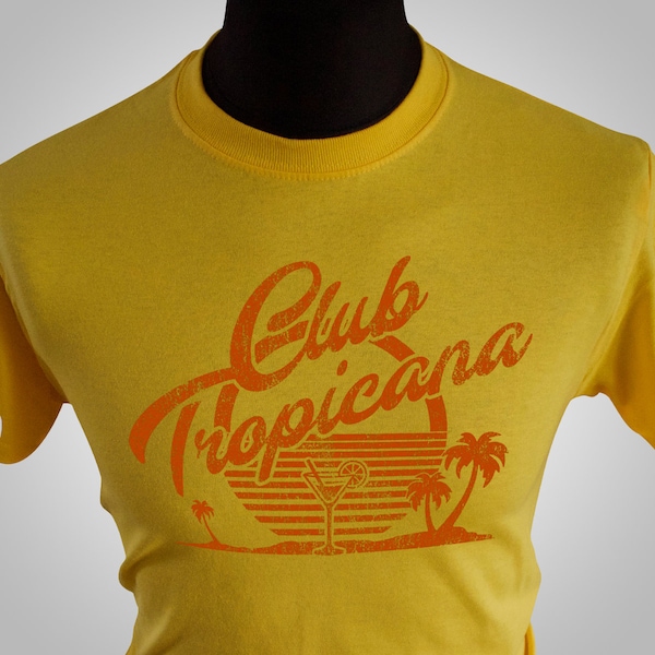 T-shirt Club Tropicana (Jaune)