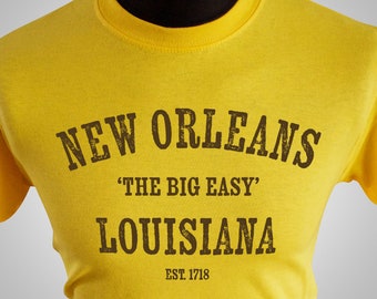 New Orleans T Shirt (Yellow)