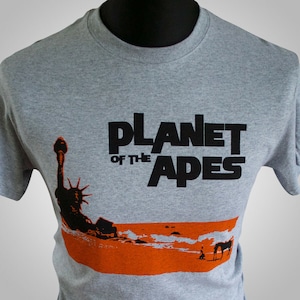 Planet of the Apes T Shirt - Etsy Planet of the Apes T Shirt - Etsy