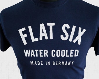 Flat Six Water Cooled T Shirt (Various Colour Options)