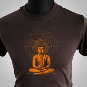 Buddha T Shirt (Brown)