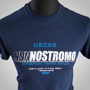Nostromo T Shirt (Blue)