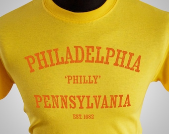 Philadelphia T Shirt (Yellow)