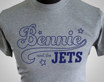 Bennie and the Jets T Shirt (Grey)