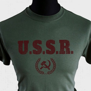 USSR T Shirt (Green)