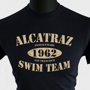 Alcatraz Swim Team T Shirt (Black)
