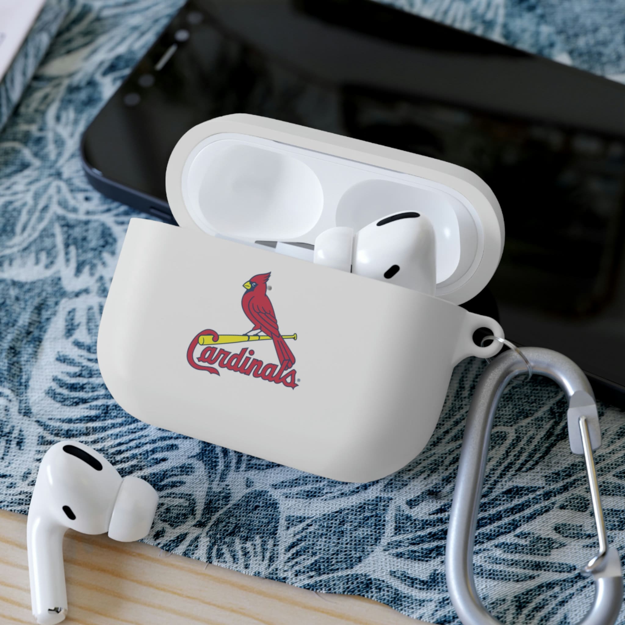 St. Louis Cardinals Engraved Apple Compatible AirPods Pro Case