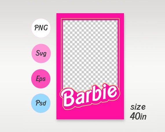 Doll Box Frame Cutout DIGITAL DOWNLOAD Transparent Background 45x28 Inches SVG Png Eps Psd Etsy Australia