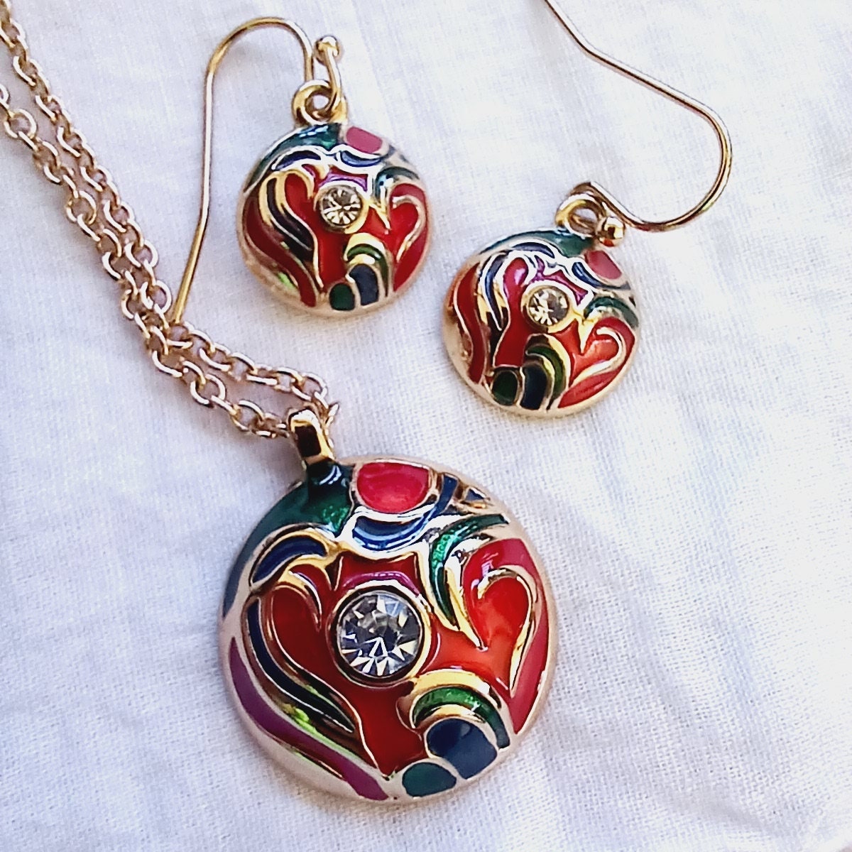 Collana Snake Donna Marl&ugrave; Sparkles In Acciaio Con Zircone Viola Taglio &ndash; JOY Gioielli