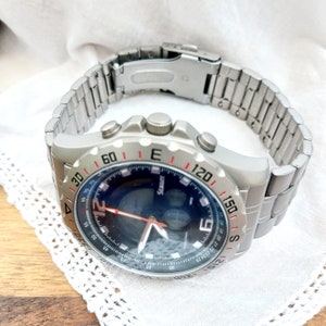Vintage Stauer Men's Titanium Watch, Digital Analog Display, Indiglo image 2