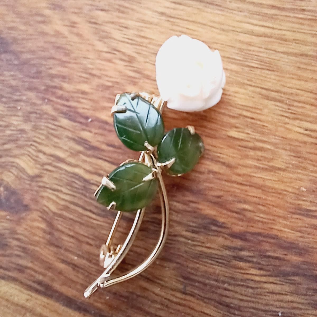 Coral rose jade leaf - Etsy 日本