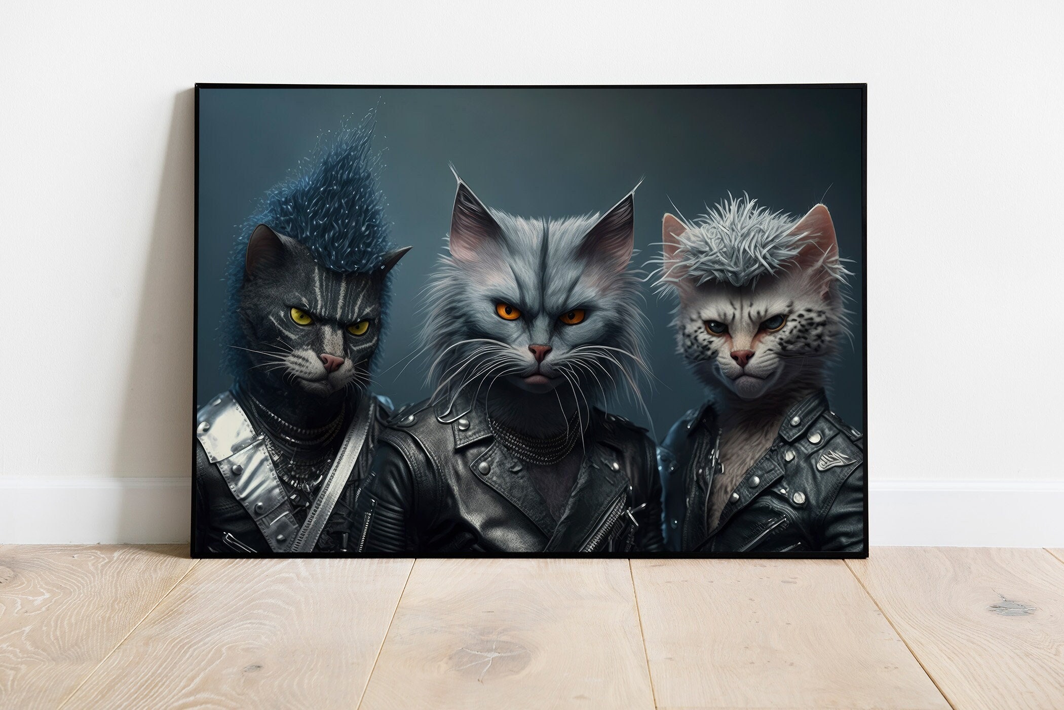 Cat Discord Metal Prints for Sale