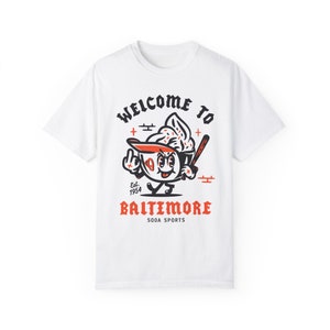 Baltimore Orioles Welcome unisex Soft Serve tee, Birdland tee