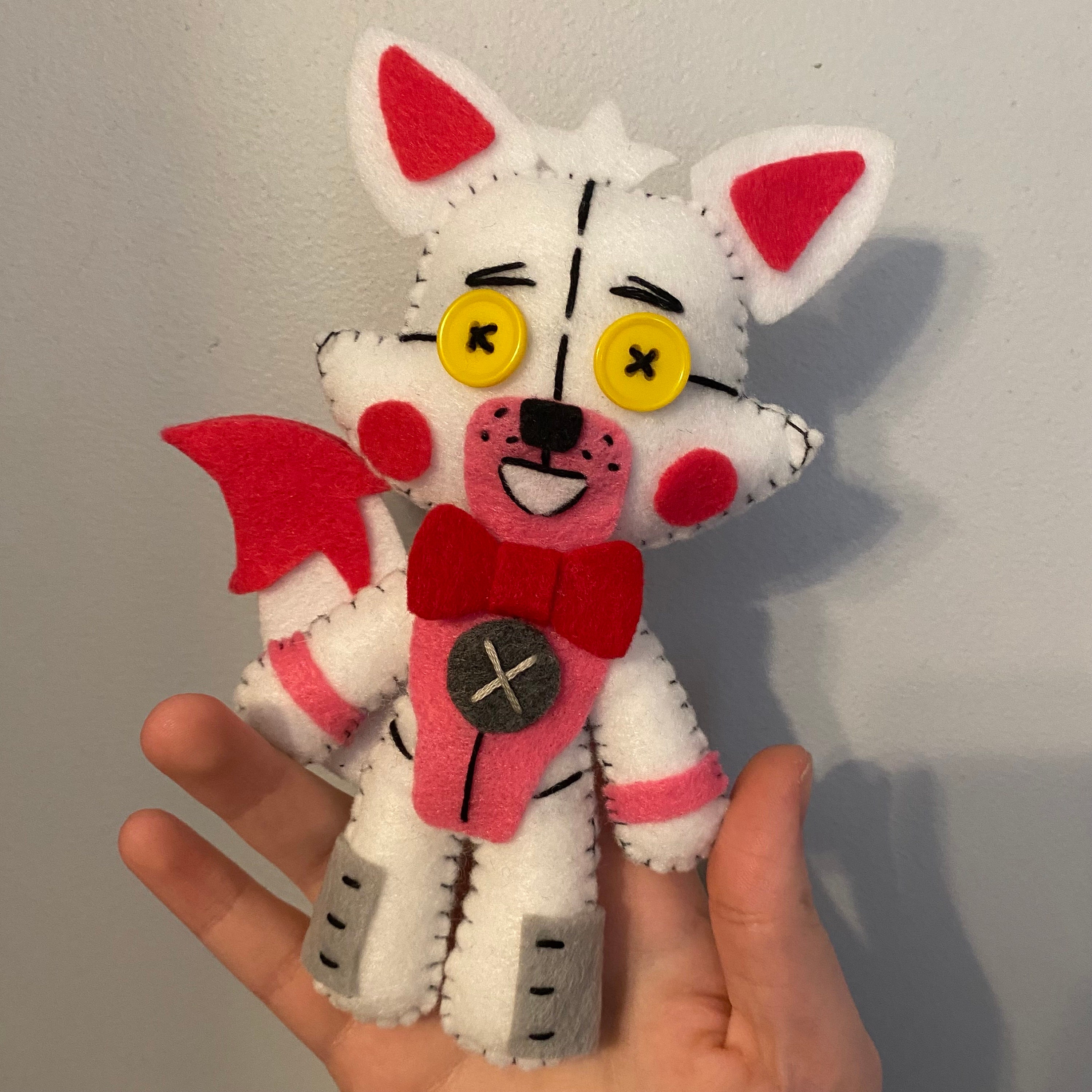 Funtime Foxy Felt Embroidered Mask LoLbit Mask FNAF Mask -  Portugal