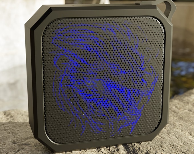 Dragon Bluetooth 5.0 Speaker, Up to 12 Hours of Playtime, Portable Wireless Speaker with Dual Equalizer, Built-in Microphone, AUX Input