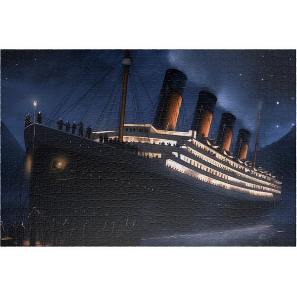 RMS Titanic Puzzle (110, 252, 500, 1014-piece | 1000 Jigsaw Jig Saw Ocean Liner Cruise Ship Vessel Boat Craft Queen Mary Elizabeth