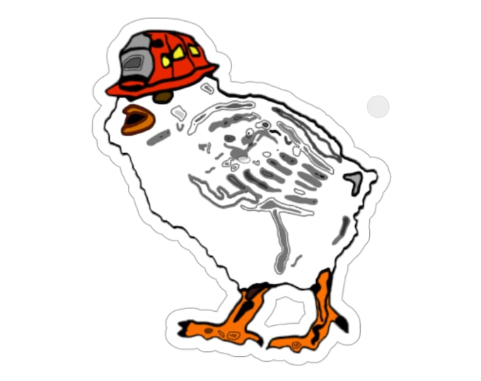 Firechick Die-Cut Stickers Fire Girls Lady Women Firefighter decal sticker vinyl cute
